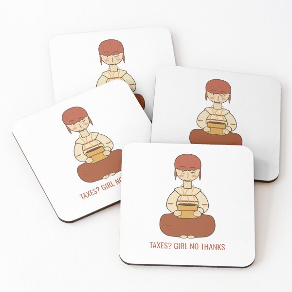 Item preview, Taxes Girl No Thanks Funny Tax Season designed and sold by The Quiet Thicket.