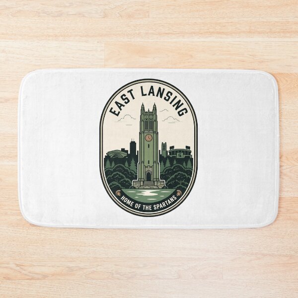 Item preview, East Lansing Michigan State Beaumont Tower Spartans designed and sold by k3rstman1.