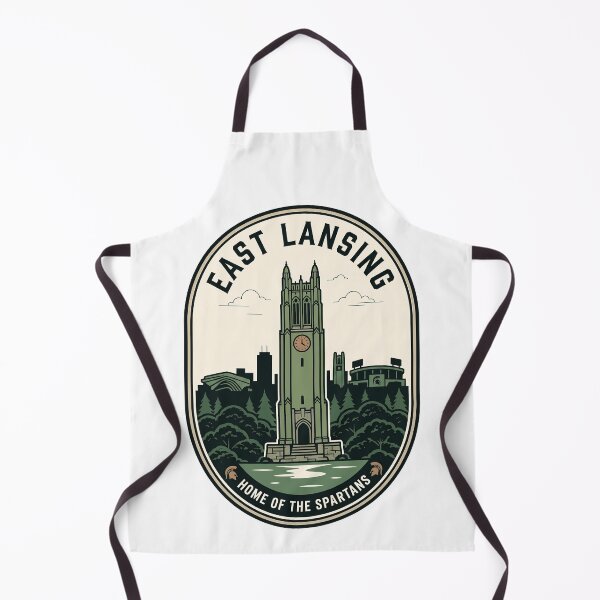 Item preview, East Lansing Michigan State Beaumont Tower Spartans designed and sold by k3rstman1.