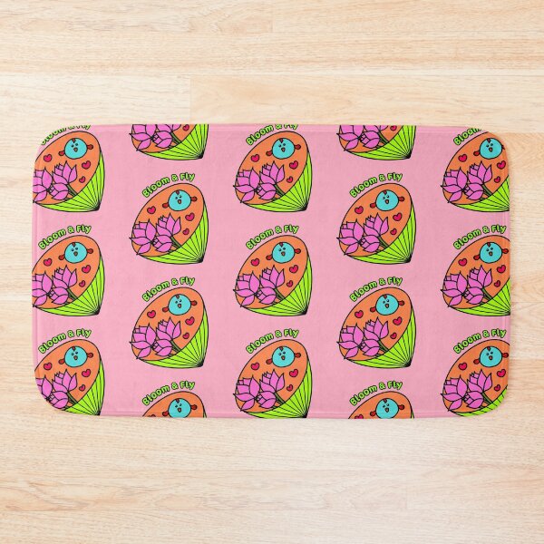 Item preview, Bloom & Fly – Cute Lotus Bird Inspirational Art designed and sold by EMILYVU22.