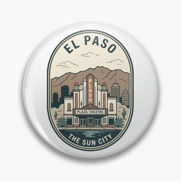 Item preview, Vintage El Paso Texas Plaza Theatre Sun City designed and sold by k3rstman1.