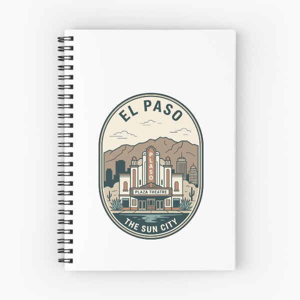Item preview, Vintage El Paso Texas Plaza Theatre Sun City designed and sold by k3rstman1.