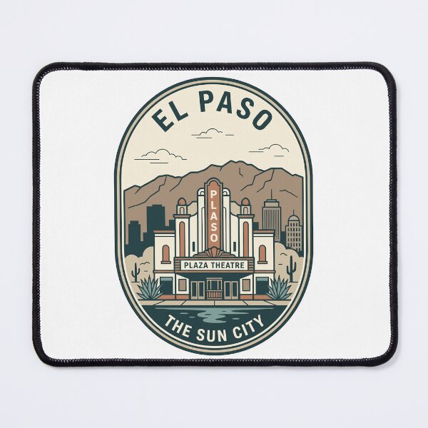 Item preview, Vintage El Paso Texas Plaza Theatre Sun City designed and sold by k3rstman1.