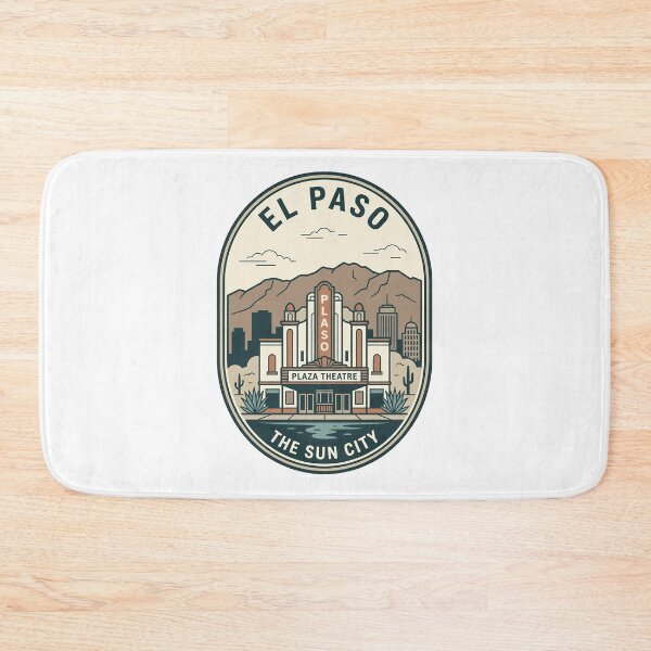 Item preview, Vintage El Paso Texas Plaza Theatre Sun City designed and sold by k3rstman1.