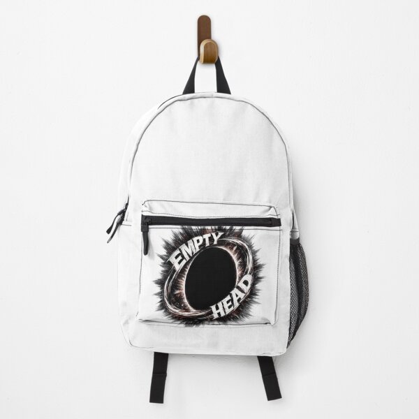 Item preview, EMPTY HEAD – surreal void typography design designed and sold by VertigoState.