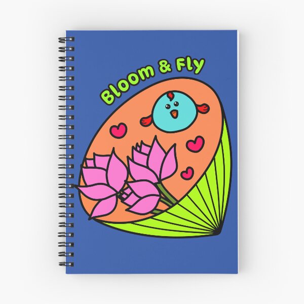 Item preview, Bloom & Fly – Cute Lotus Bird Inspirational Art designed and sold by EMILYVU22.