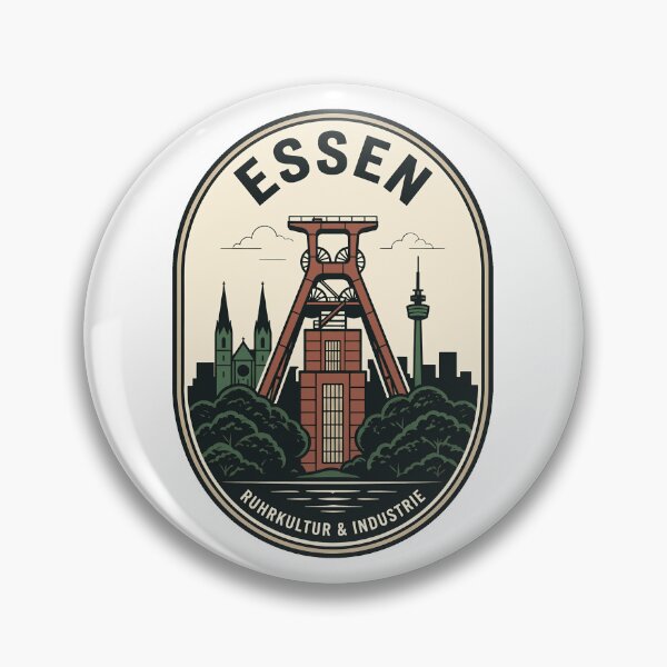 Item preview, Retro Essen Germany Ruhr Valley Industrial Heritage designed and sold by k3rstman1.