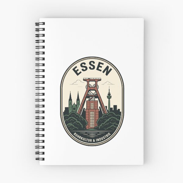 Artikelvorschau, Retro Essen Deutschland Ruhrgebiet Industriegeschichte entworfen und verkauft von k3rstman1.