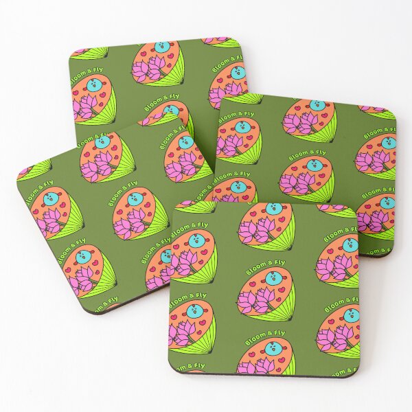 Item preview, Bloom & Fly – Cute Lotus Bird Inspirational Art designed and sold by EMILYVU22.