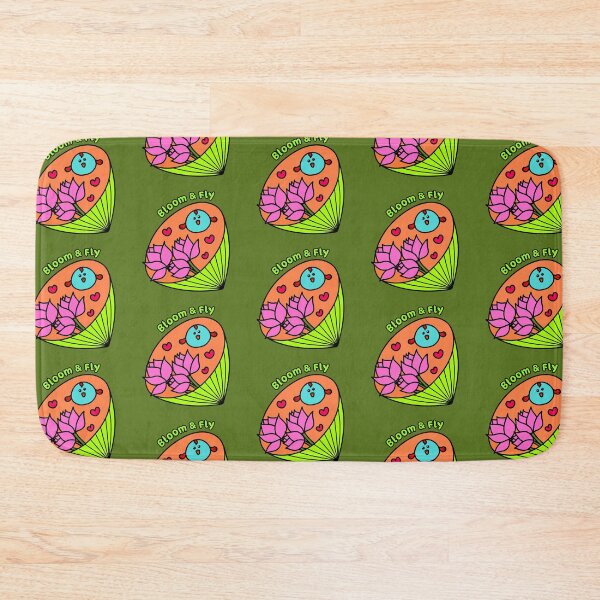 Item preview, Bloom & Fly – Cute Lotus Bird Inspirational Art designed and sold by EMILYVU22.