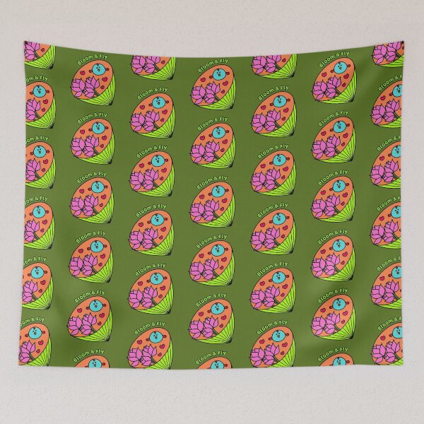 Item preview, Bloom & Fly – Cute Lotus Bird Inspirational Art designed and sold by EMILYVU22.
