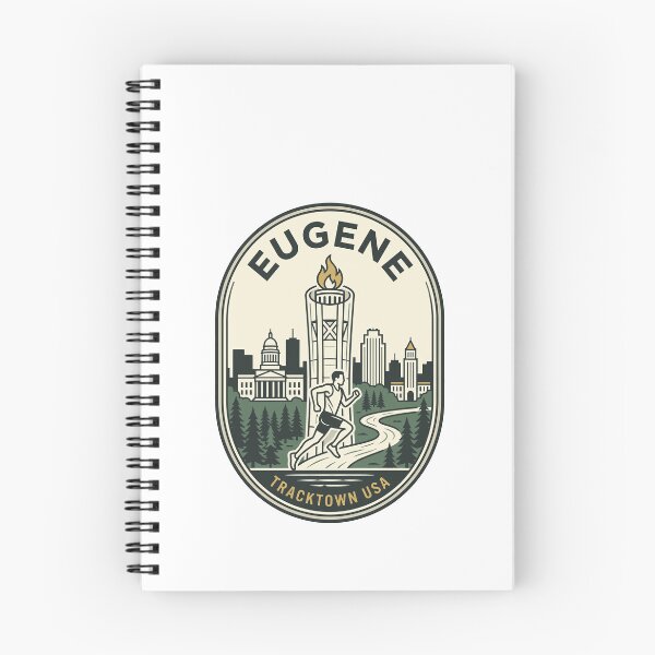 Item preview, Vintage Eugene Oregon TrackTown USA Runner Badge designed and sold by k3rstman1.