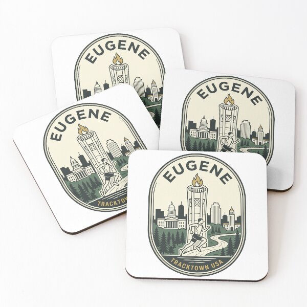 Item preview, Vintage Eugene Oregon TrackTown USA Runner Badge designed and sold by k3rstman1.