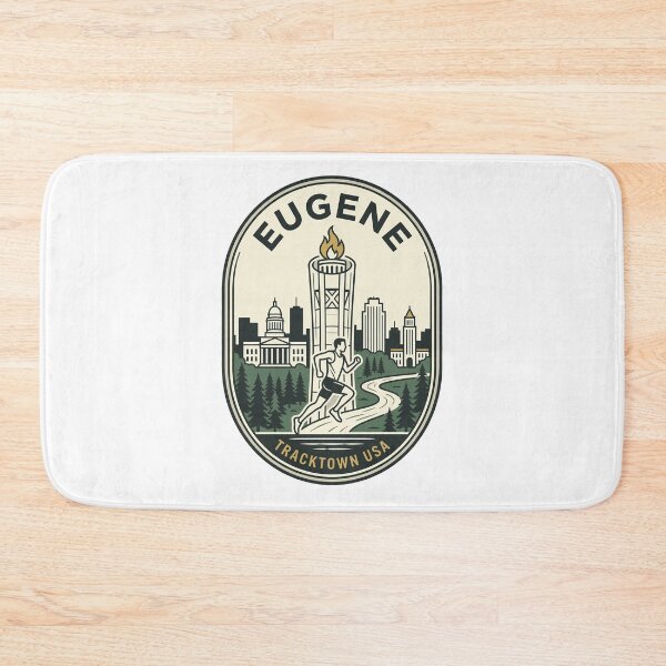 Item preview, Vintage Eugene Oregon TrackTown USA Runner Badge designed and sold by k3rstman1.