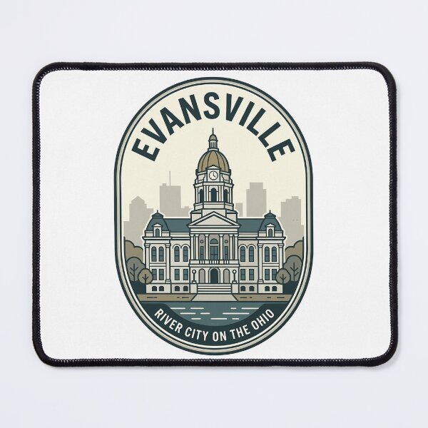 Item preview, Evansville Indiana River City On The Ohio designed and sold by k3rstman1.