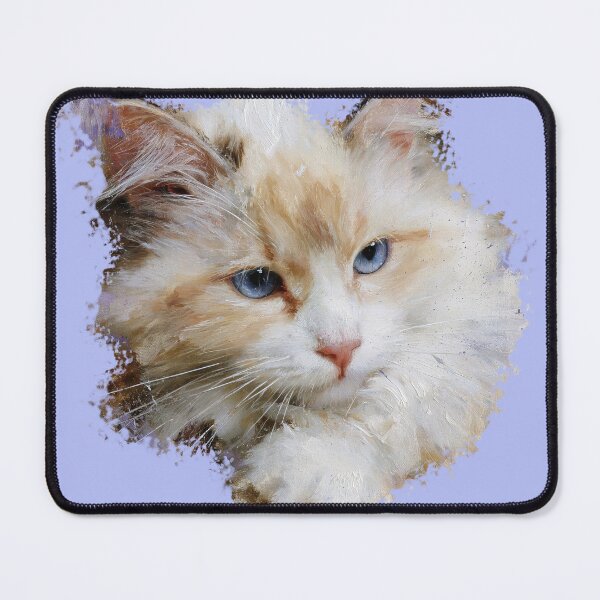 Item preview, Majestic Fluffy Oil Painting Portrait designed and sold by Paolo-Bandal.