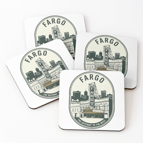 Item preview, Vintage Fargo North Dakota Theatre Skyline Badge designed and sold by k3rstman1.