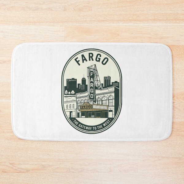 Item preview, Vintage Fargo North Dakota Theatre Skyline Badge designed and sold by k3rstman1.