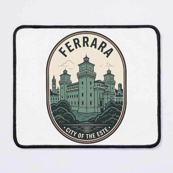 Item preview, Ferrara Castello Estense Vintage Travel Badge designed and sold by k3rstman1.