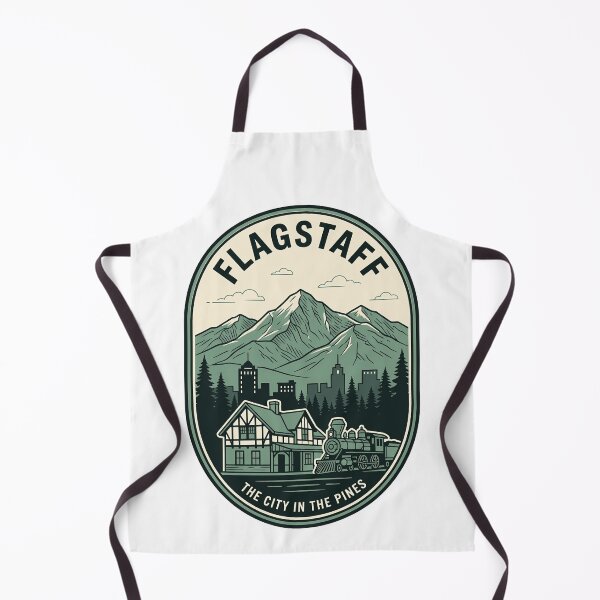Item preview, Retro Flagstaff Arizona City In The Pines Badge designed and sold by k3rstman1.