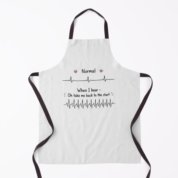 Item preview, Oh Take Me Back to the Start Heartbeat EKG Music Fan Tee designed and sold by Fanverse Merchandise.
