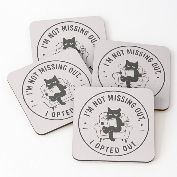 Item preview, Introvert Anxiety - Opting Out designed and sold by Wanderdreaming.