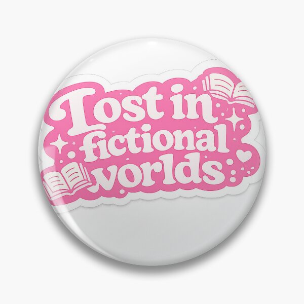 Item preview, Lost In Fictional Worlds Sticker designed and sold by NamiClub.
