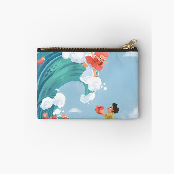 Item preview, Cute kawaii art girl [[ponyos]] go -%[ghiblis]%- wave aways sea designed and sold by huaishen89.