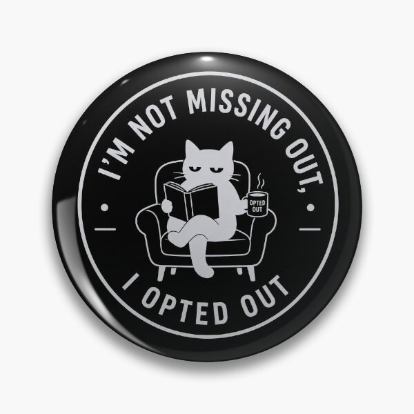 Item preview, Introvert Anxiety - Opting Out white designed and sold by Wanderdreaming.