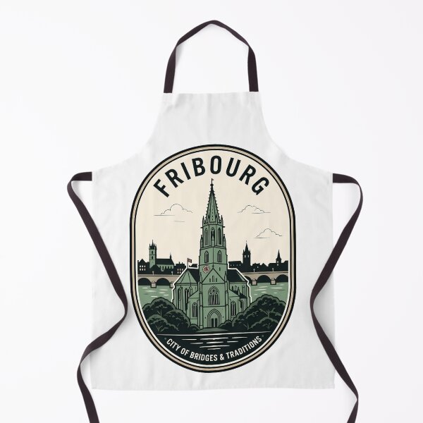 Item preview, Vintage Fribourg Switzerland Travel Badge Emblem designed and sold by k3rstman1.