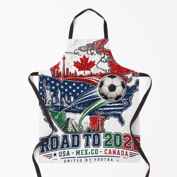 Item preview, Road to 2026 - North American Soccer Badge designed and sold by Emaga Digital Studio.