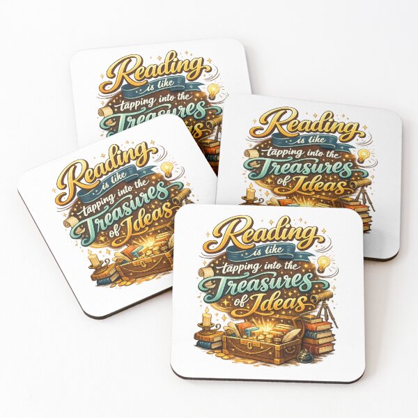 Item preview, Reading Is Like Tapping Into the Treasures of Ideas designed and sold by ChenryConcepts.