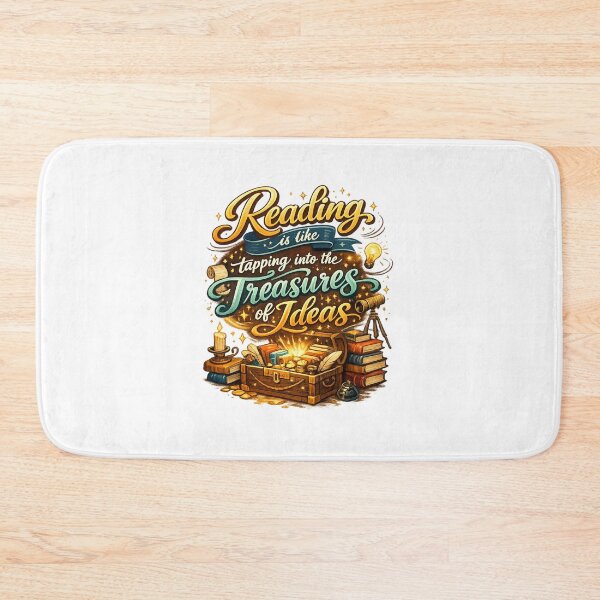 Item preview, Reading Is Like Tapping Into the Treasures of Ideas designed and sold by ChenryConcepts.