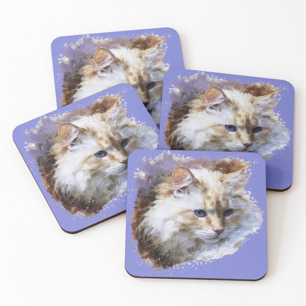 Item preview, Majestic Fluffy Oil Painting Portrait designed and sold by Paolo-Bandal.