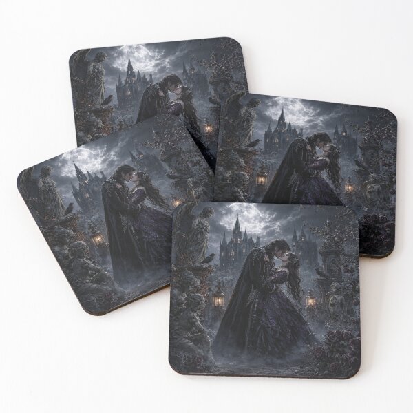 Item preview, Haunted Gothic Garden Love | Dark Fantasy Royal Couple designed and sold by kabucino.