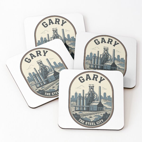 Item preview, Vintage Gary Indiana Steel City Industrial Badge designed and sold by k3rstman1.