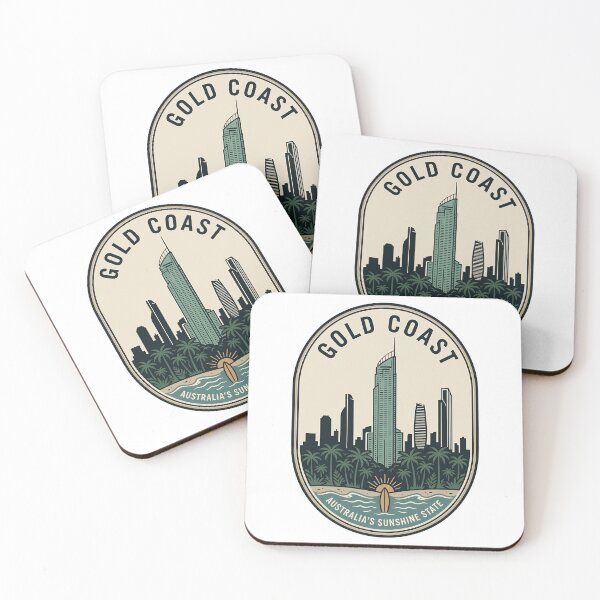 Item preview, Vintage Gold Coast Australia Surfers Paradise Skyline designed and sold by k3rstman1.