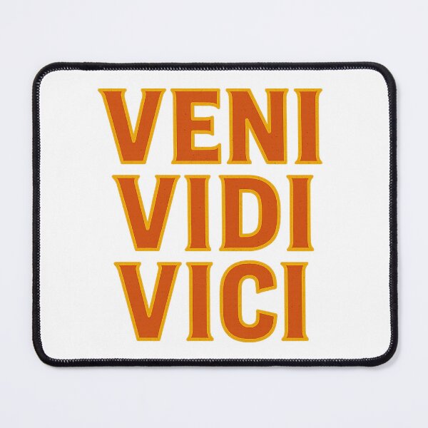 Item preview, Veni Vidi Vici Vintage Retro Latin Quote Distressed Typography designed and sold by Supergrafix07.