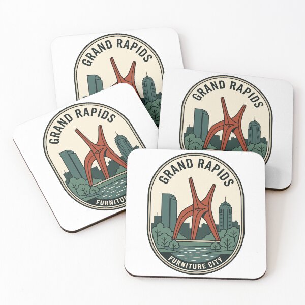 Item preview, Grand Rapids Michigan Furniture City Vintage Travel Badge designed and sold by k3rstman1.