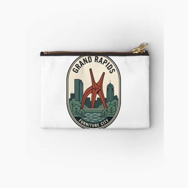 Item preview, Grand Rapids Michigan Furniture City Vintage Travel Badge designed and sold by k3rstman1.