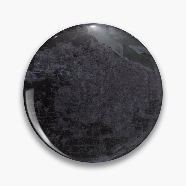 Item preview, Purple Cyberpunk map of Shanghai streets satellite style designed and sold by Tiffany Munro.