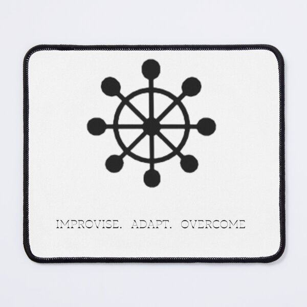 Item preview, Improvise. Adapt. Overcome Mahoraga  designed and sold by Swansparrow.