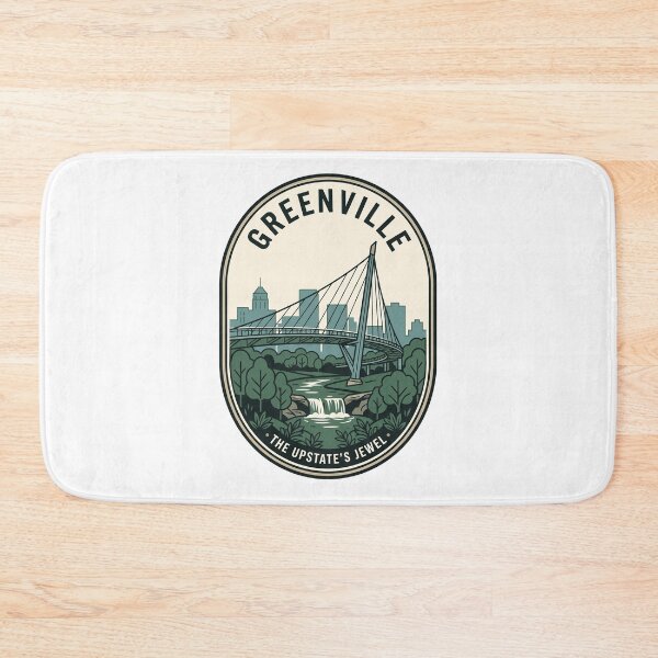 Item preview, Vintage Greenville South Carolina Falls Park Travel Badge designed and sold by k3rstman1.