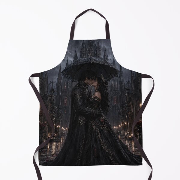 Item preview, Gothic Cathedral Rain Kiss | Dark Fantasy Romance designed and sold by kabucino.