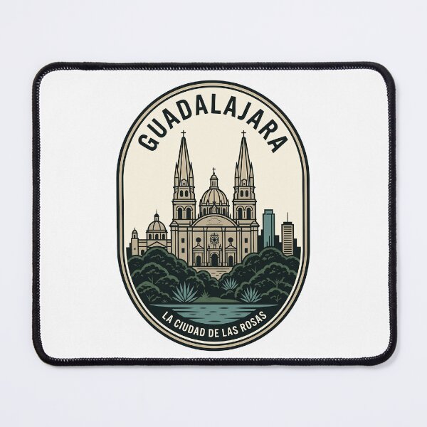 Item preview, Guadalajara Mexico Travel Badge City of Roses designed and sold by k3rstman1.