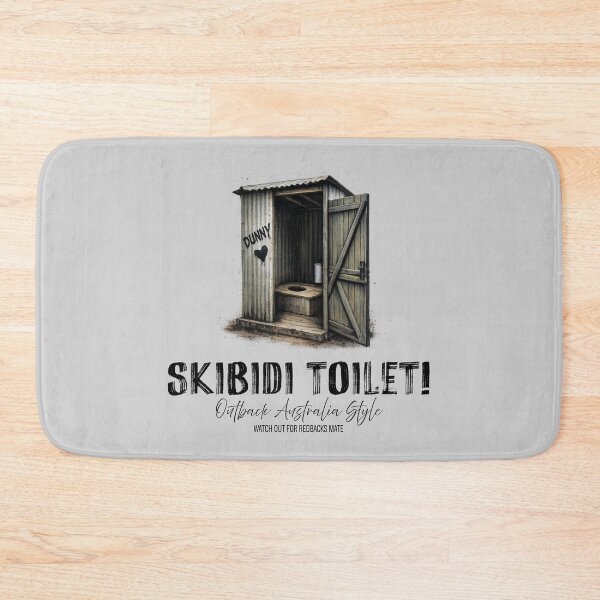 Item preview, SKIBIDI TOILET - Australia Style Dunny  designed and sold by Hello Bee Bee.