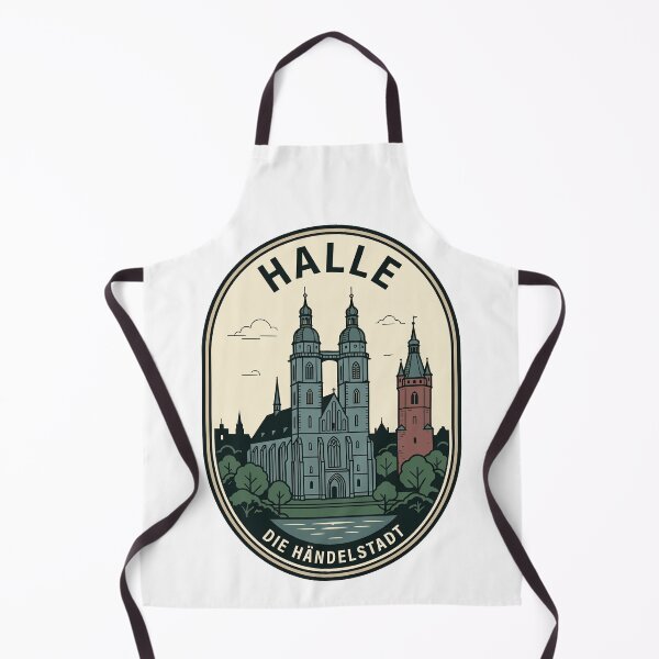 Item preview, Halle Die Händelstadt Germany Vintage City Badge designed and sold by k3rstman1.