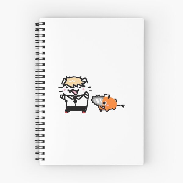 Item preview, Denji and Pochita Neko Doodle designed and sold by LesageSecond.