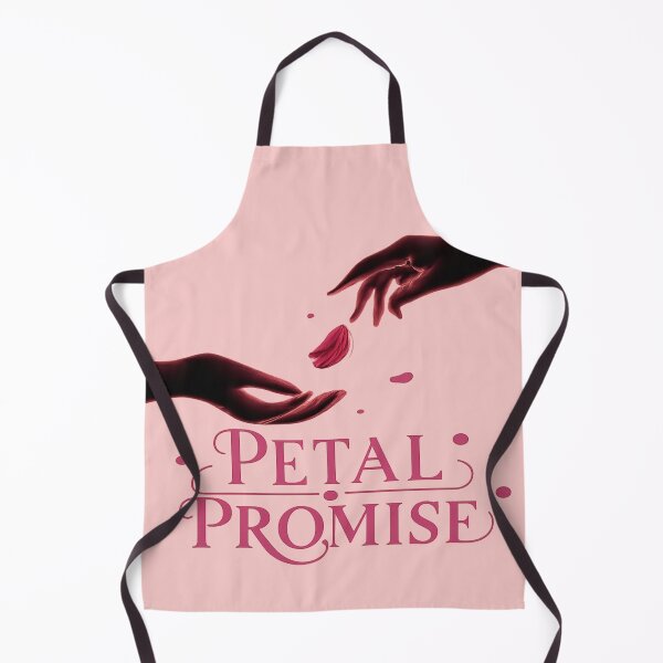 Item preview, Petal Promise Falling Flower Petal Design, Romantic Love Illustration, Delicate Commitment Art for Couples designed and sold by JagrDesigns.