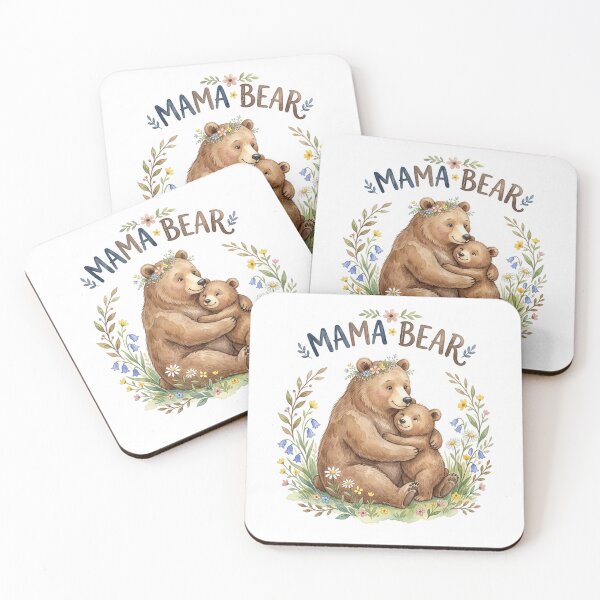 Item preview, Mama Bear Watercolor designed and sold by YNAMREG.